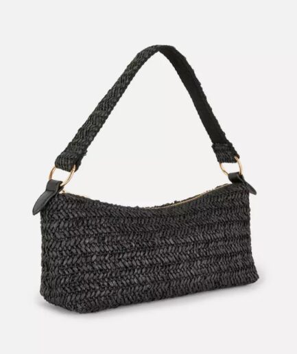 Black Jute Baguette